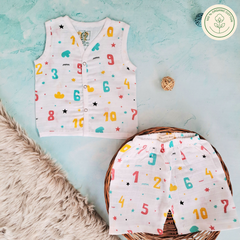 Count Down - Muslin Jabla and Shorts for Babies and Toddlers
