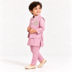 Prince Advik Jacket Kurta Set | 6M–4Y