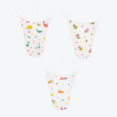 Muslin Nappies - (Pack of 3) Combo 1