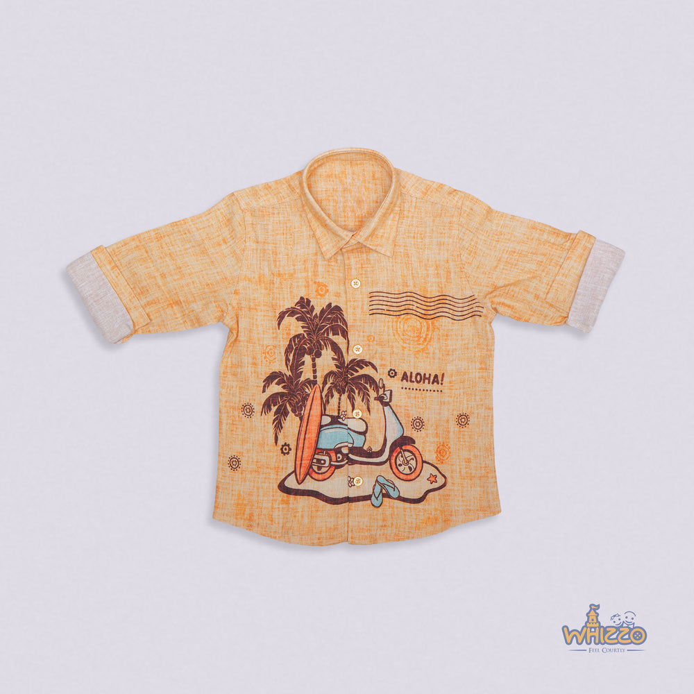 Aloha Orange Shirt