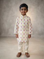 Bloom Motif kurta set