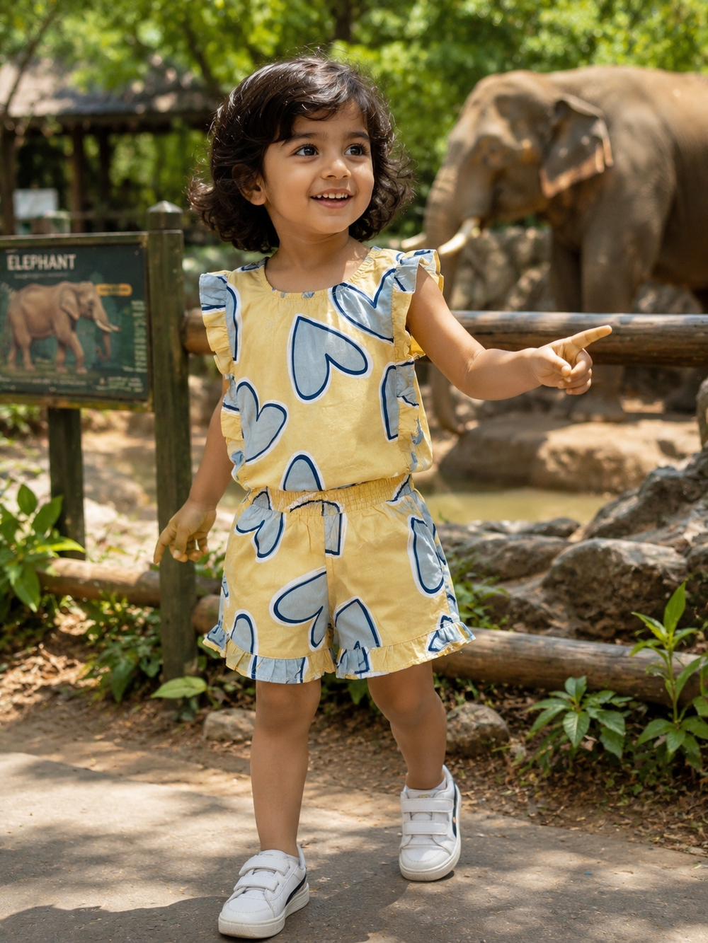 Butter Cup Bloom Dress for Girls