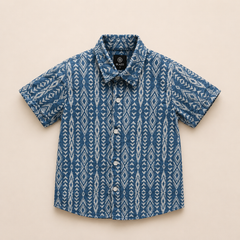 Blue Egyptian Co-Ord for boys 1Y to 4Y