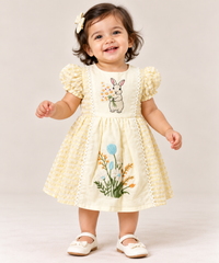 Botanical Applique Dress