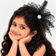 Pearl Polka-Dot Fascinator Headband