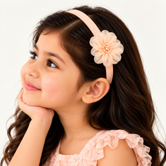 Hairband with Floral Applique