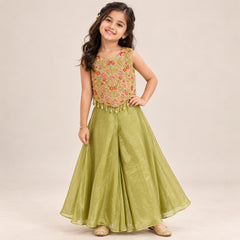 Eveline Festive Gharara Set for Girls | 7Y to 8Y