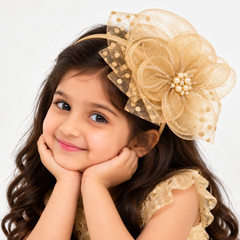 Pearl Luxe Flower Headband