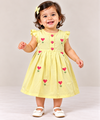 Heart Print Casual Dress
