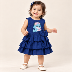Layered Ruffle Dalphine Dress