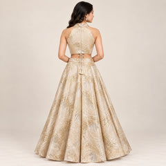 Pearlmist Wavework Luxe Lehenga Set | 5Y to 18Y