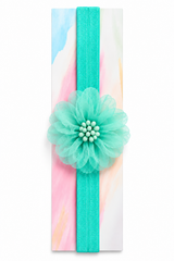 Hairband with Floral Applique