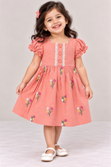 Pinstripe Panel Dress
