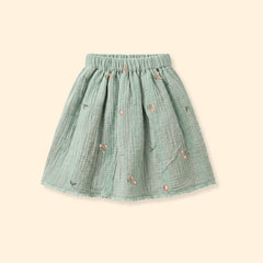 Poovizhi - Crinkled Halter Neck Top and Skirt