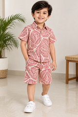 Rayan Print Co-Ord Set for Boys | 1Y to 6Y