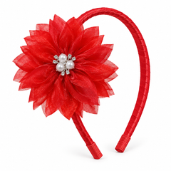 Organza Flower Birthday Headband