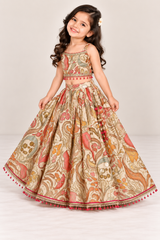 Sharvani Lehenga Set for Girls | 1Y to 4Y