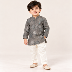 Reyansh Floral Print Kurta Set | 1-6Y