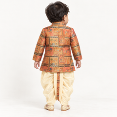 Akshay Printed Ethnic Dhoti Set | 3M-2Y