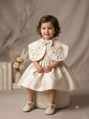 Tiny Couture Cape Birthday Dress For Girls 1Y to 6Y
