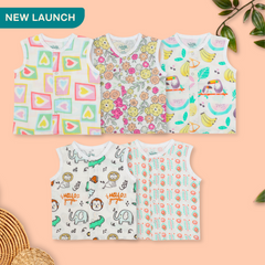 Special Edition - Muslin Jabla Button Type for Babies - Combo Packs