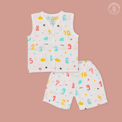 Count Down - Muslin Jabla and Shorts for Babies and Toddlers