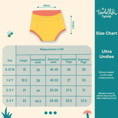 Baby Roar Yellow Ultra Undies 