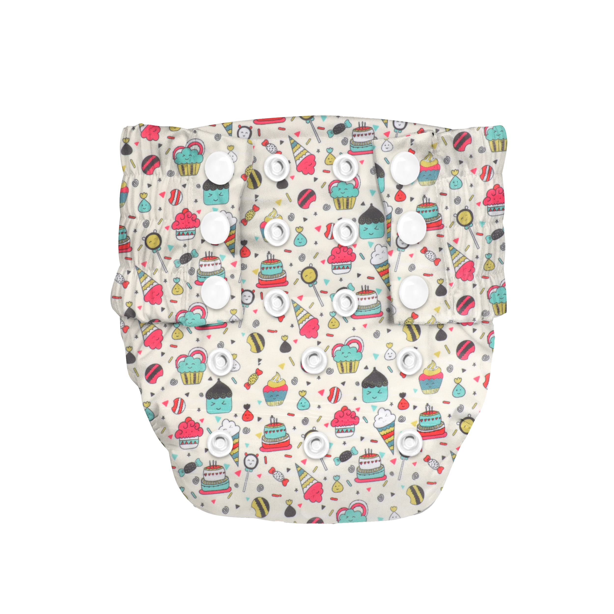 Ice Candy Newborn Cloth Diaper 2.0 with 1 cotton Insert (2 kg - 5 kg)