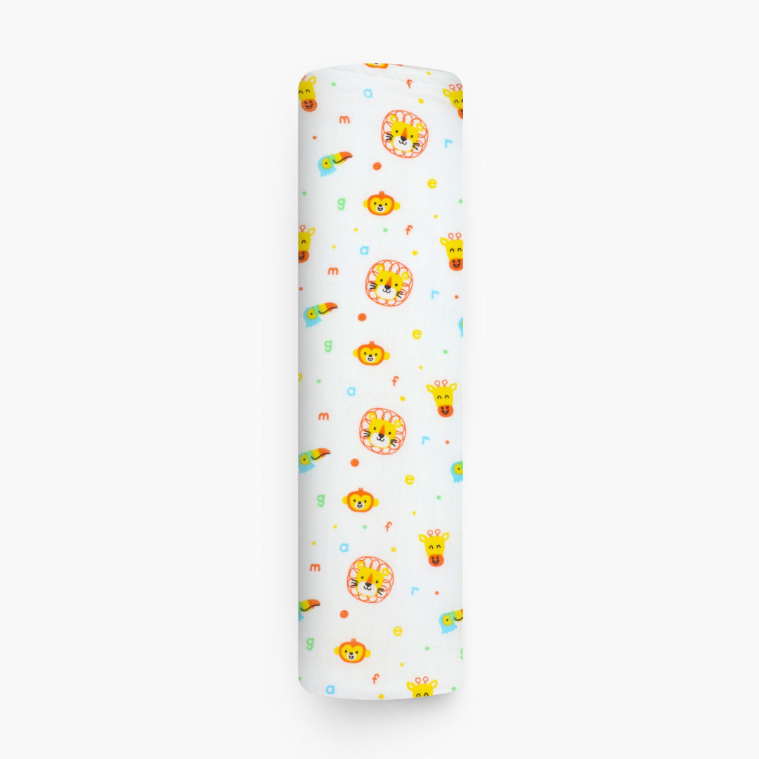 Jungle - Muslin 3 layer Blankets for babies