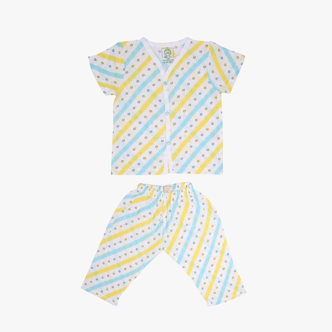 Muslin Sleep Suit for babies and kids (Unisex) Combo 2 - Pack of 5