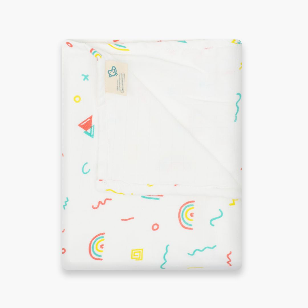 Count Down - Muslin 3 layer Blankets for babies