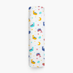 Whale star - Muslin 3 layer Blankets for babies