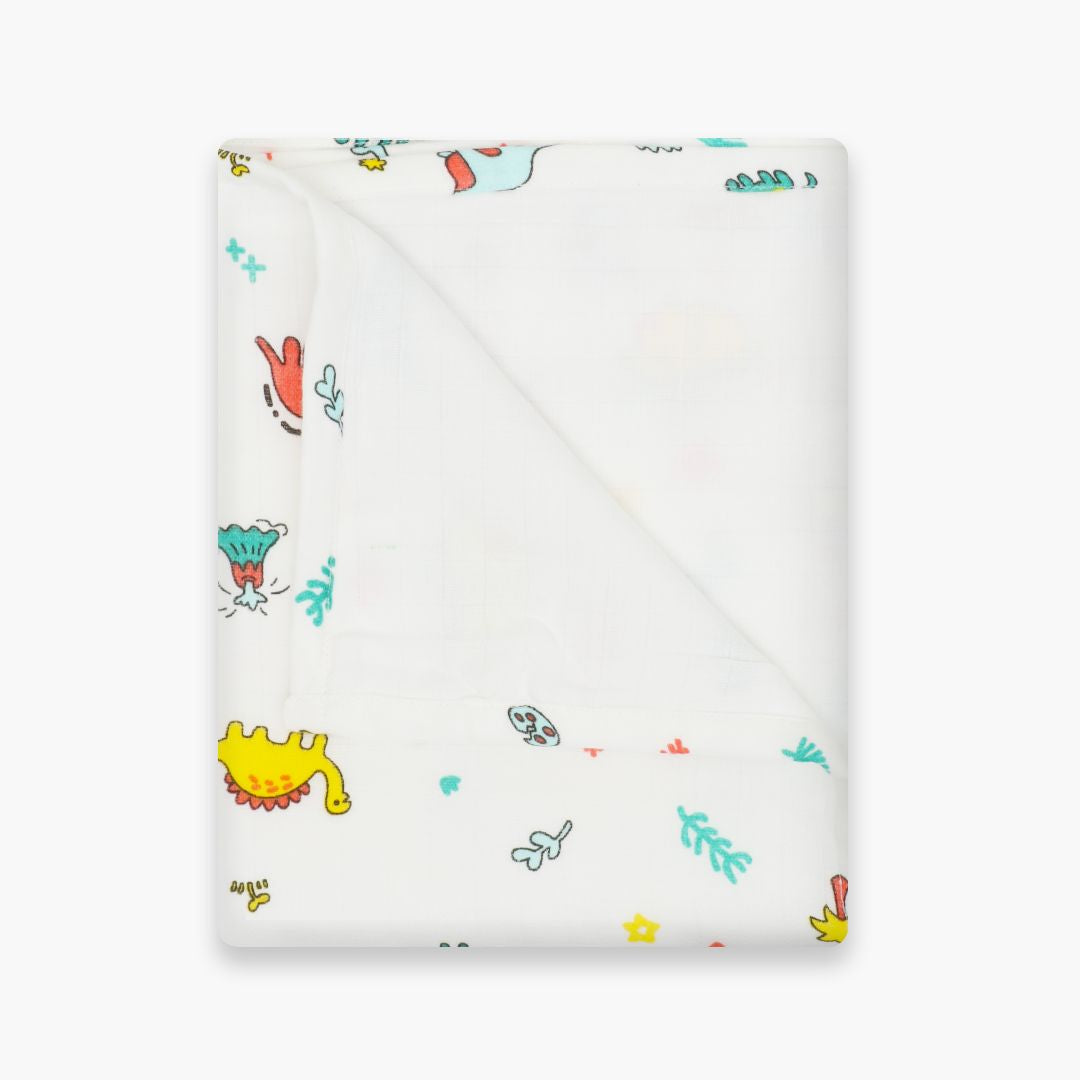 Jungle - Muslin 3 layer Blankets for babies
