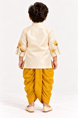Lotus Royale Dhoti Set | 6M–4Y