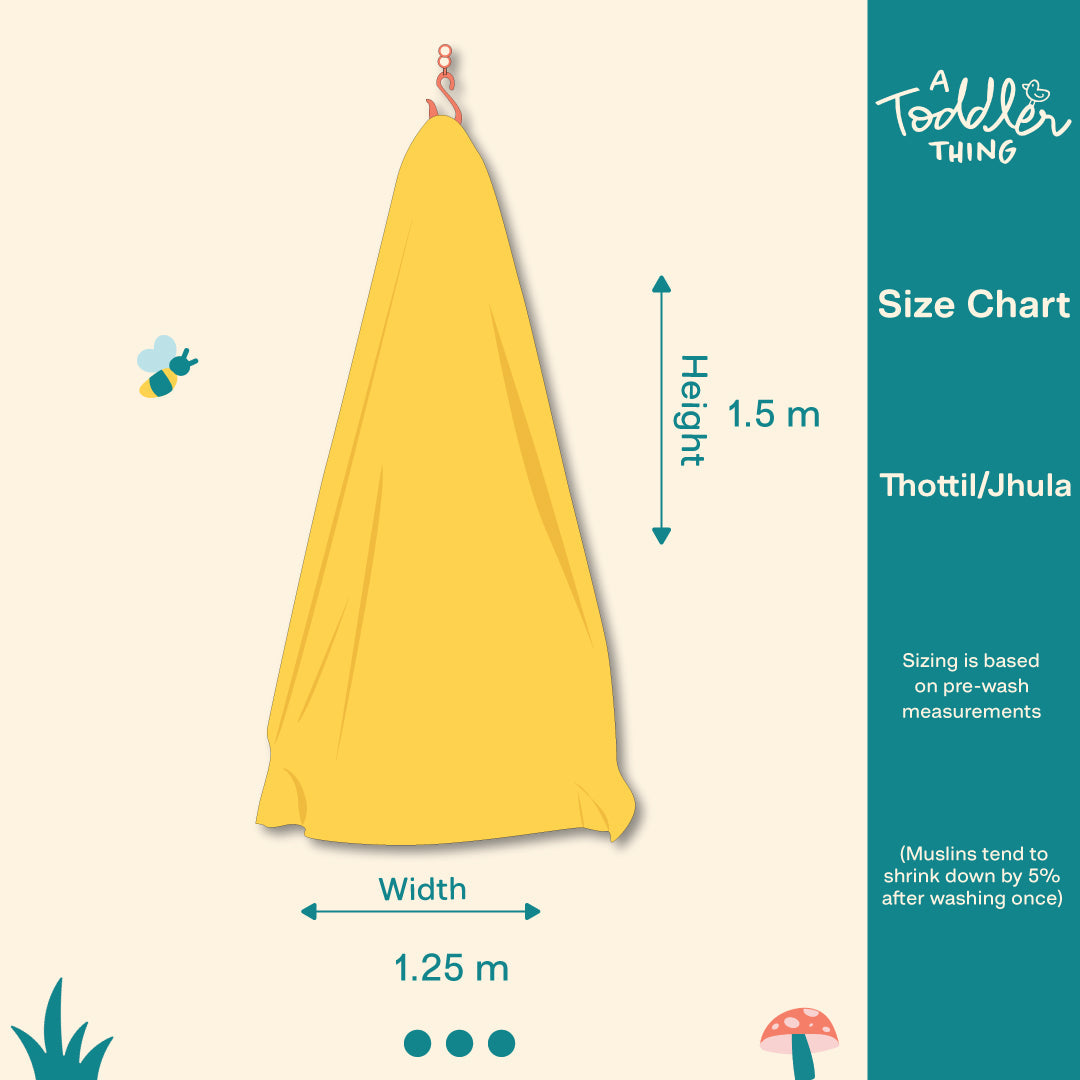 Animal Kingdom - Thottil/Jhula/Cotton Cloth Cradle