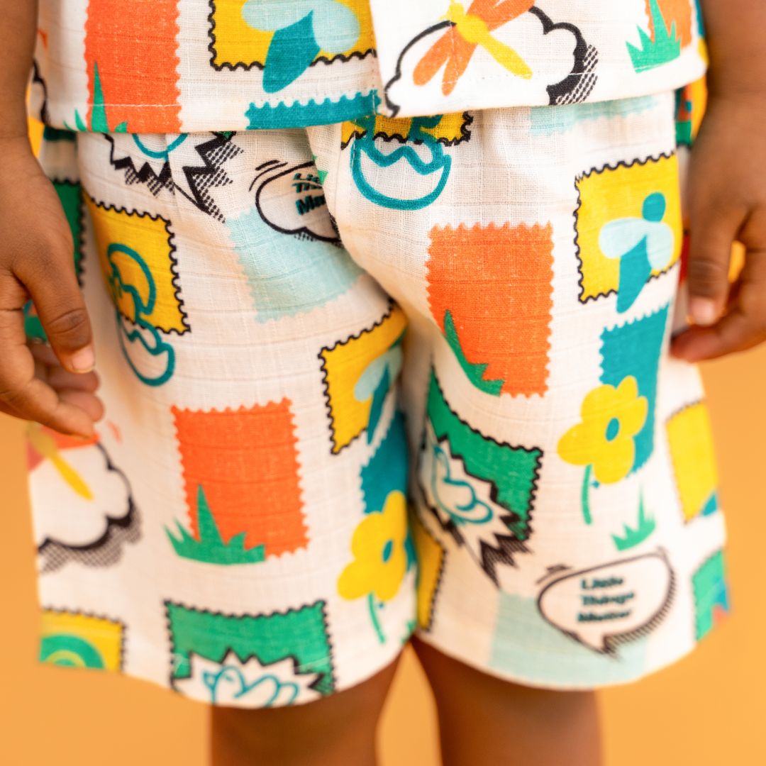 Toddler Tales- Muslin Jabla and Shorts for Babies and Toddlers
