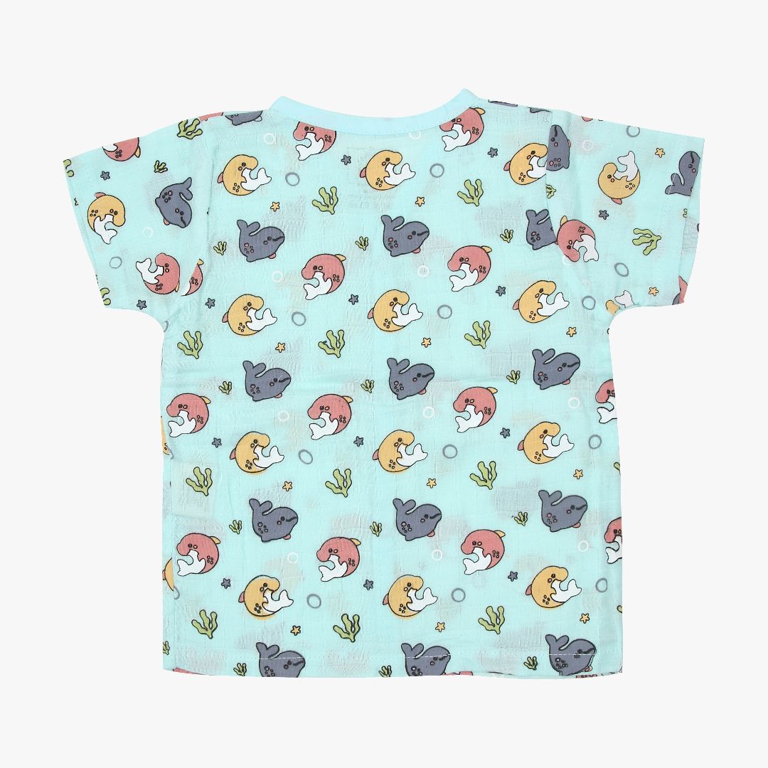 Muslin Colour Sleep Suits for babies and kids (Unisex)