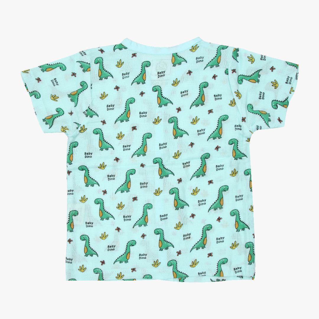 Baby dino - Muslin Sleep Suit for babies and kids (Unisex)