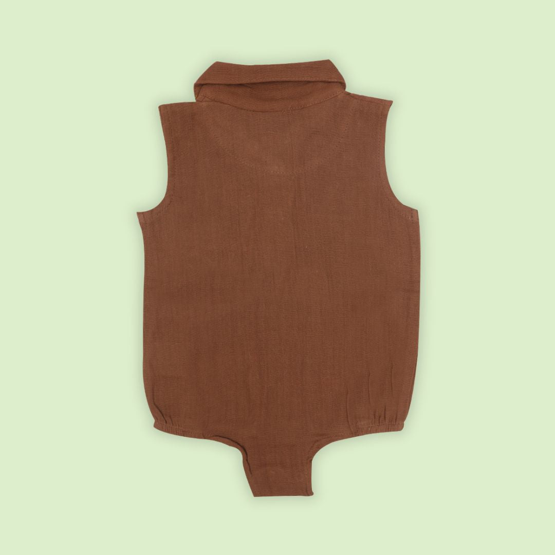 Honey - Muslin Bee Romper for Babies
