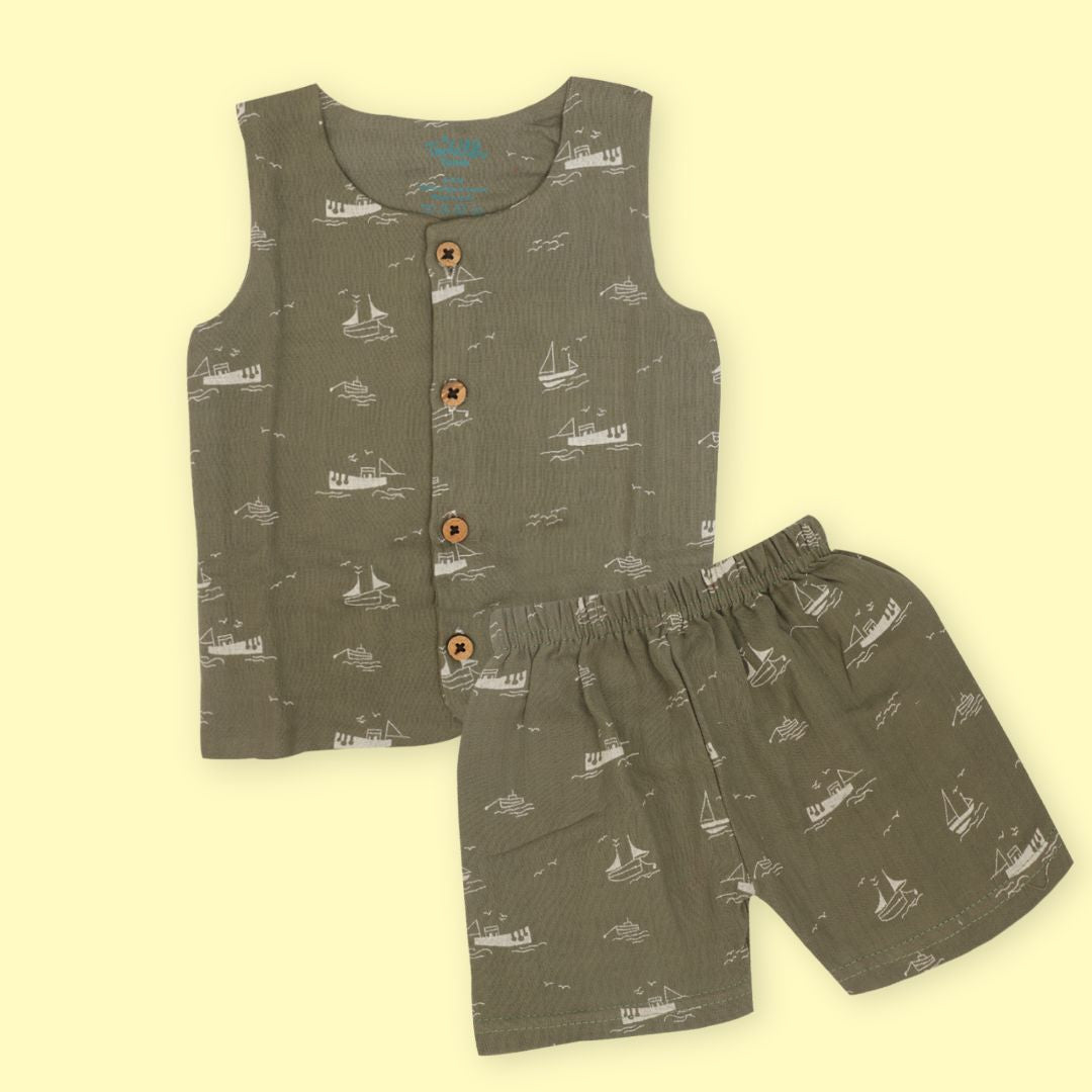 Bubble Buddies - Muslin Jabla and Shorts for Babies and Toddlers