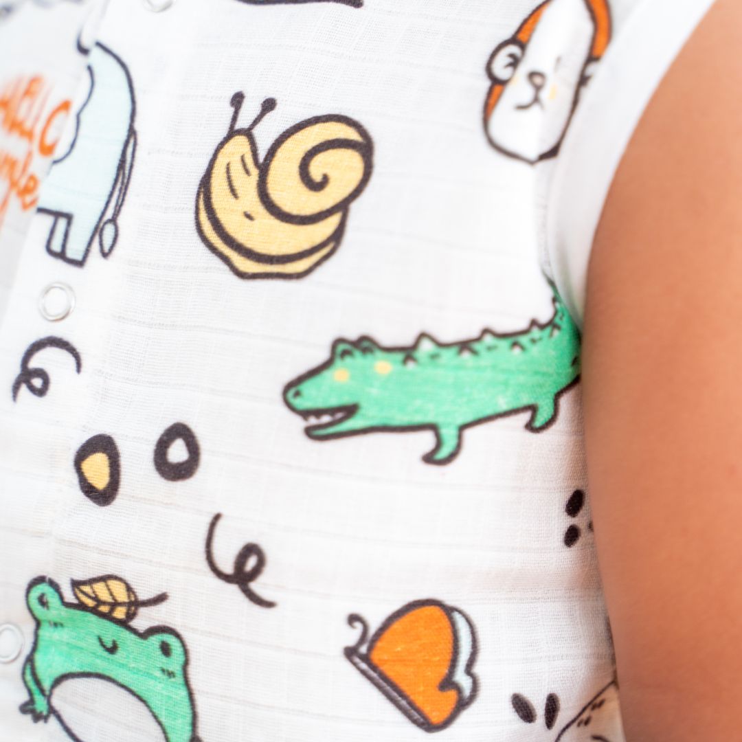 Toddler Tales- Muslin Jabla and Shorts for Babies and Toddlers