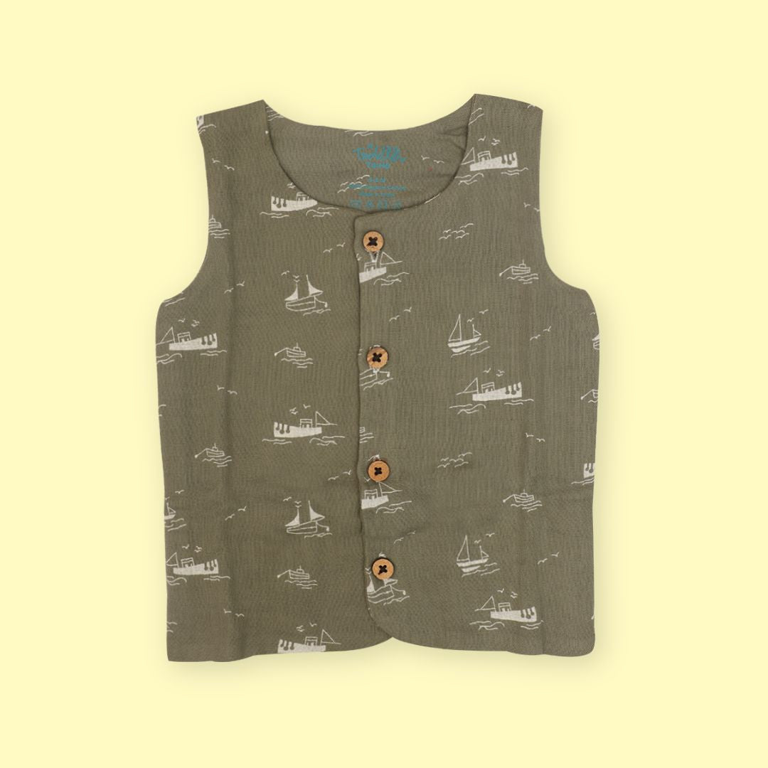 Captain Crew - Muslin Jabla and Shorts for Babies and Toddlers
