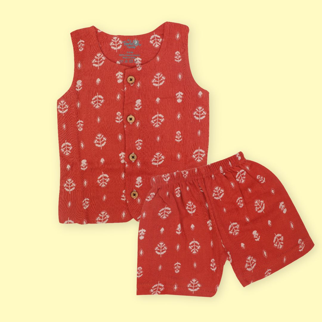 Rusty Petal - Muslin Jabla and Shorts for Babies and Toddlers