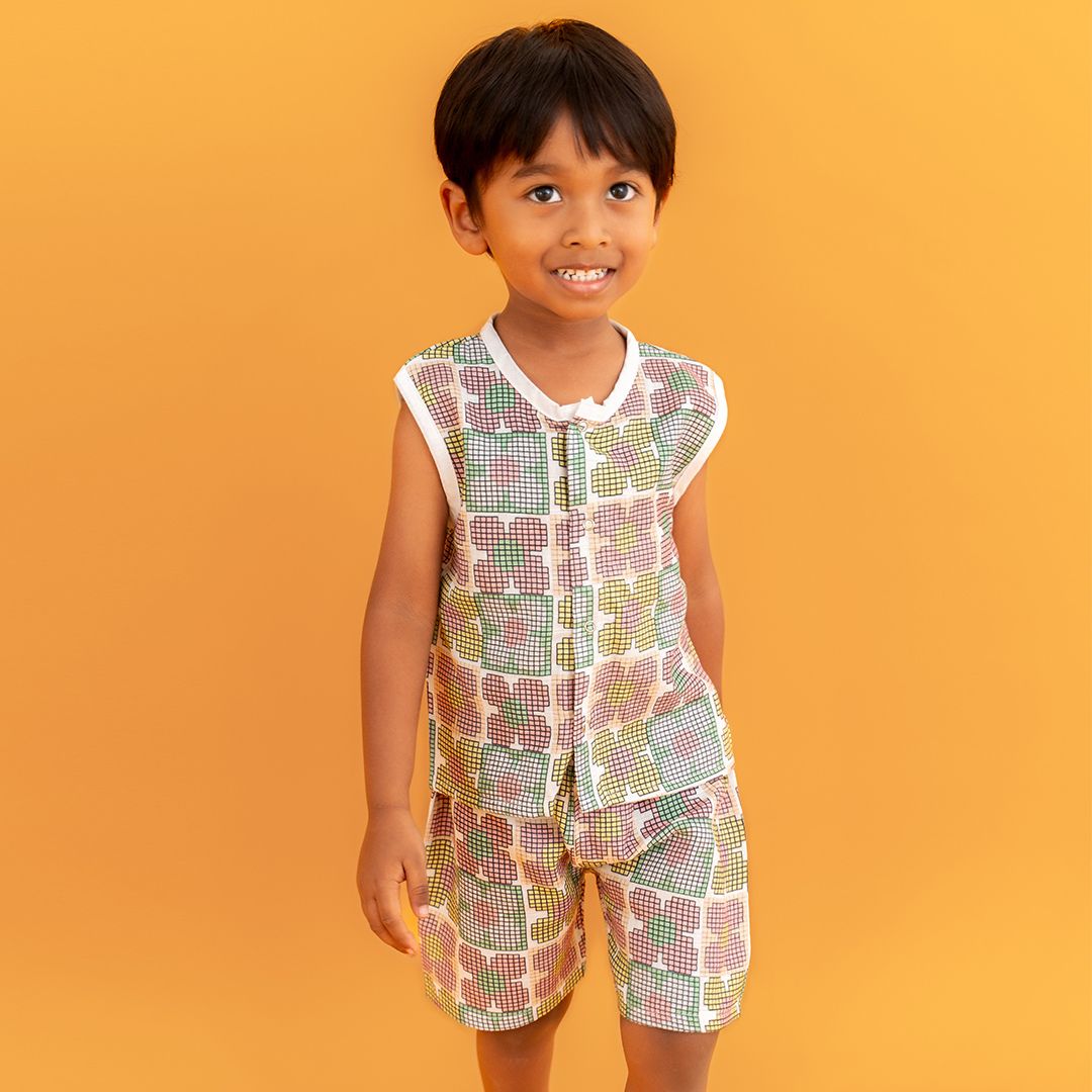 Hello Jungle - Muslin Jabla and Shorts for Babies and Toddlers