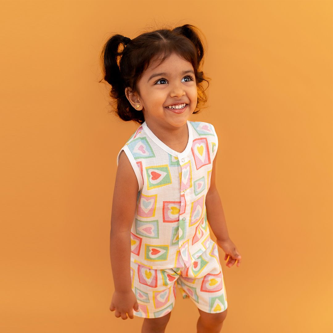 Toddler Tales- Muslin Jabla and Shorts for Babies and Toddlers