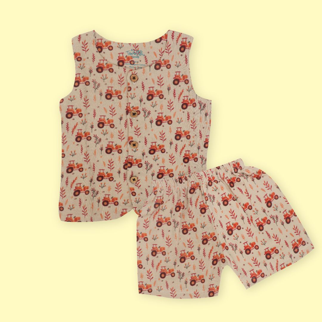 Captain Crew - Muslin Jabla and Shorts for Babies and Toddlers