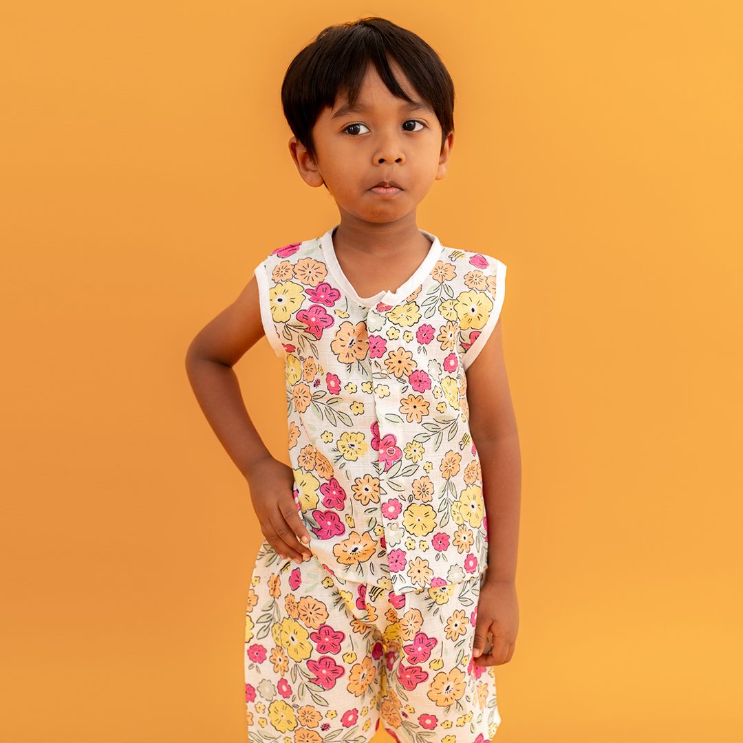 Toddler Tales- Muslin Jabla and Shorts for Babies and Toddlers