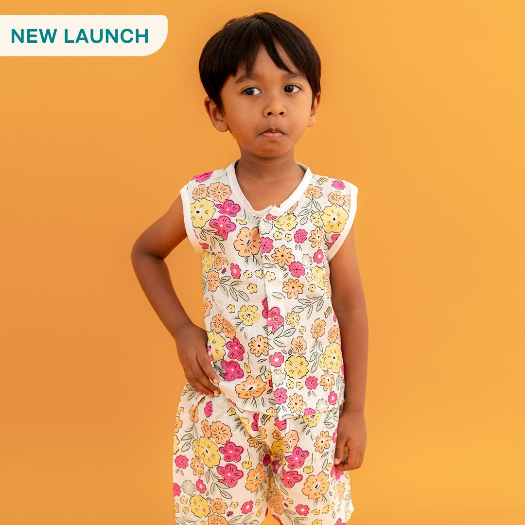 Hello Jungle - Muslin Jabla and Shorts for Babies and Toddlers