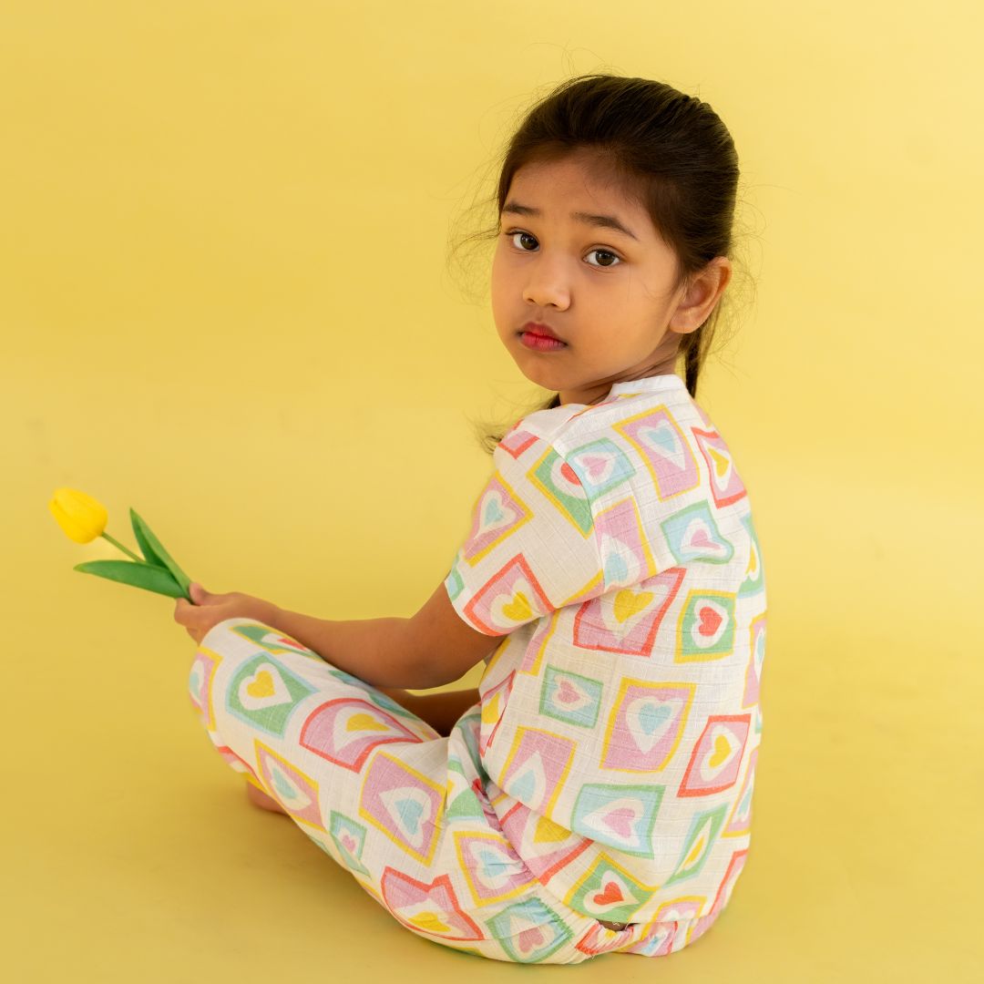 Box of Love - Muslin Sleep Suit for babies and kids (Unisex)