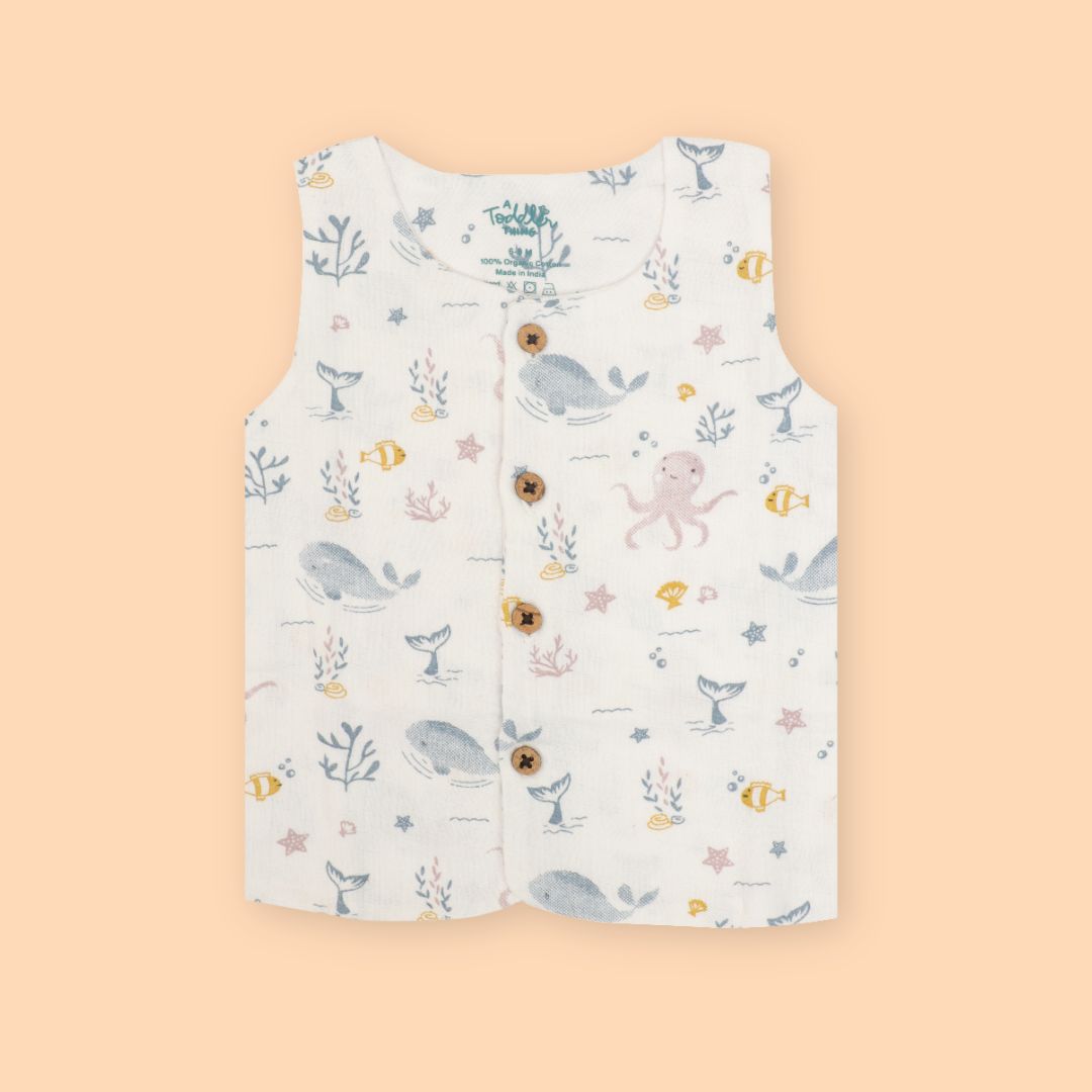 Rusty Petal - Muslin Jabla and Shorts for Babies and Toddlers